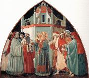 Fra Filippo Lippi The Prato Master,St Stephen Preaching to the Pharisees USA oil painting artist